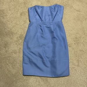 J Crew Erica Cotton Cady Dress Periwinkle Blue NEW